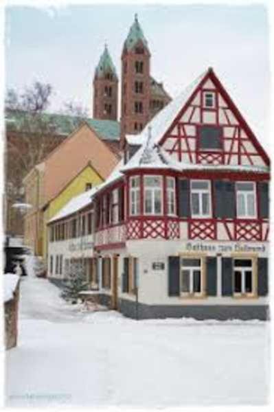 Ferienwohnungen Domblick Mit Historischem Innenhof Speyer Exteriör bild